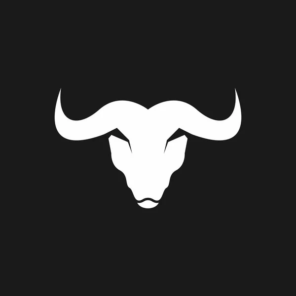 stock vector Bull Horn Logo Vector Template