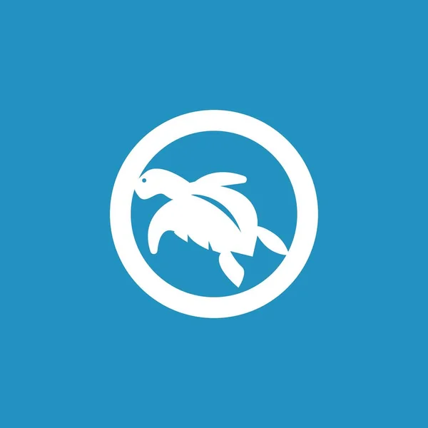 Schildpad Logo Image Vector Illustratie — Stockvector