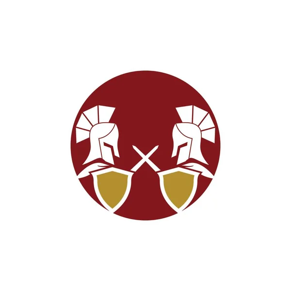 Spartan Logo Vector Sparta Logo Vector Spartan Helmet Logo Template — стоковий вектор