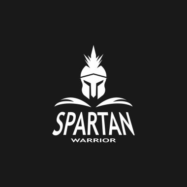 Spartan Logo Vektörü Sparta Logo Vektörü Spartan Logo Şablonu Simgesi Simgesi