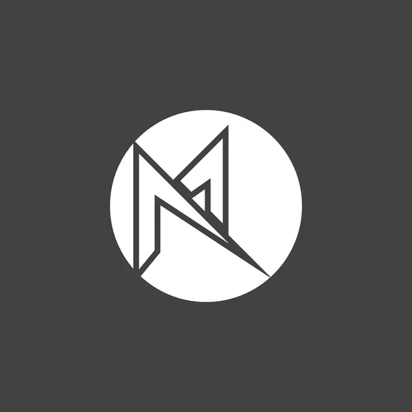 Letter Logo Suunnitteluvektoripohja — vektorikuva