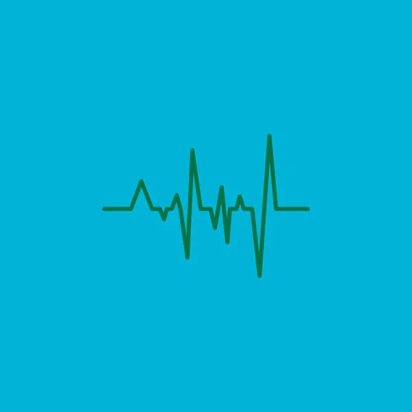 Логотип Серцебиття Або Логотип Імпульсної Лінії Медицини Сучасною Концепцією Векторної — стоковий вектор