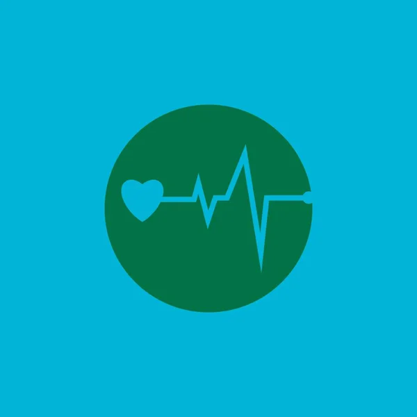 Heart Beat Logo Pulse Line Logo Medical Medicine Modern Vector — Stock Vector