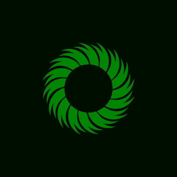 Wektor Vortex Projekt Ilustracji Ikona Szablon Logo — Wektor stockowy