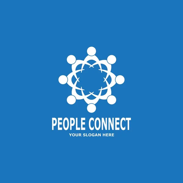 Stock vector People connection  social media network business 