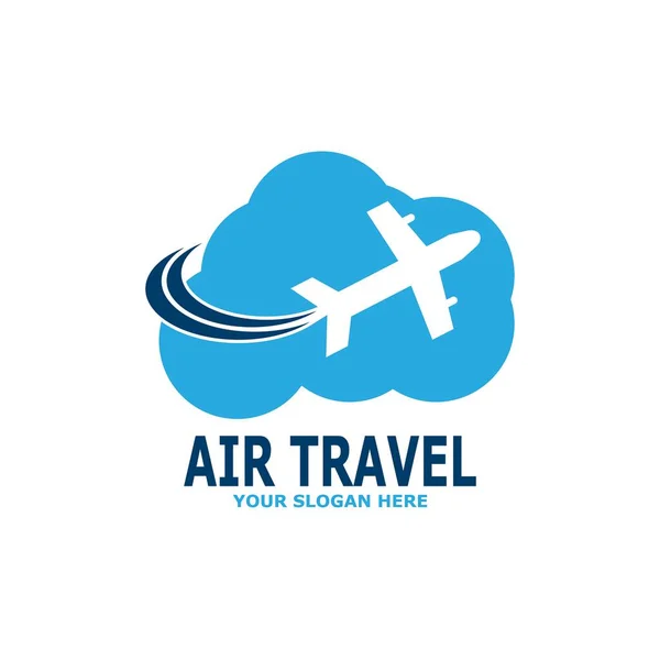 Туристическое Агентство Blue Air — стоковый вектор