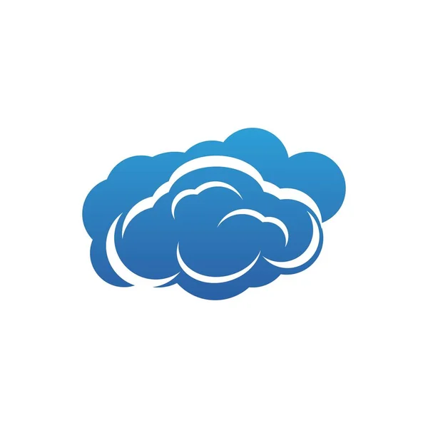 Шаблон Логотипу Піктограми Хмари Векторний — стоковий вектор