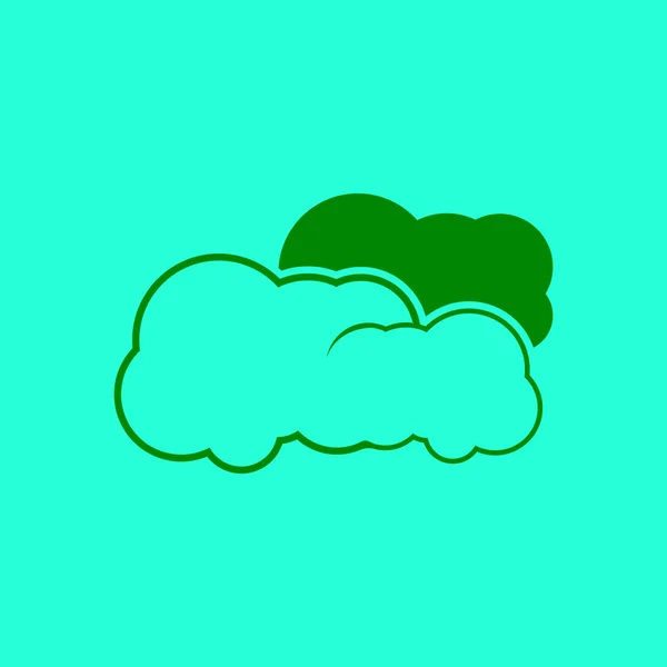 Cloud Techno Logo Vektorvorlage — Stockvektor