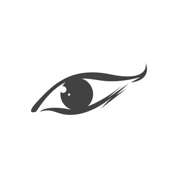 Modello Vettoriale Logo Salute Degli Occhi — Vettoriale Stock