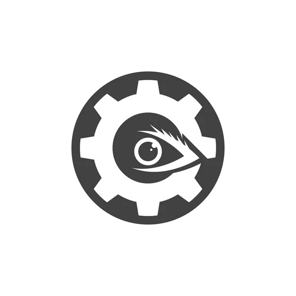 Шаблон Векторного Логотипу Охорони Здоров Очей — стоковий вектор