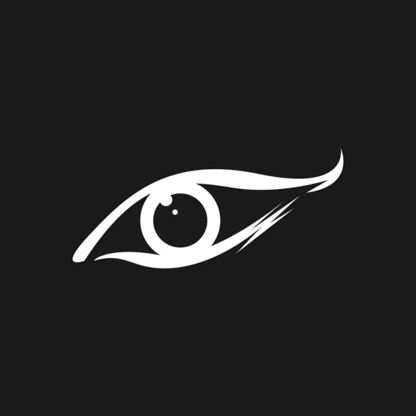 Augenpflege Gesundheit Logo Vektorvorlage — Stockvektor