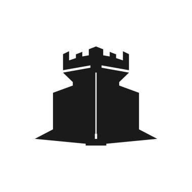 kale logo vektör resimleme şablonu
