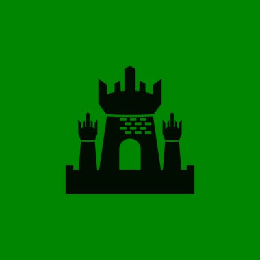 kale logo vektör resimleme şablonu