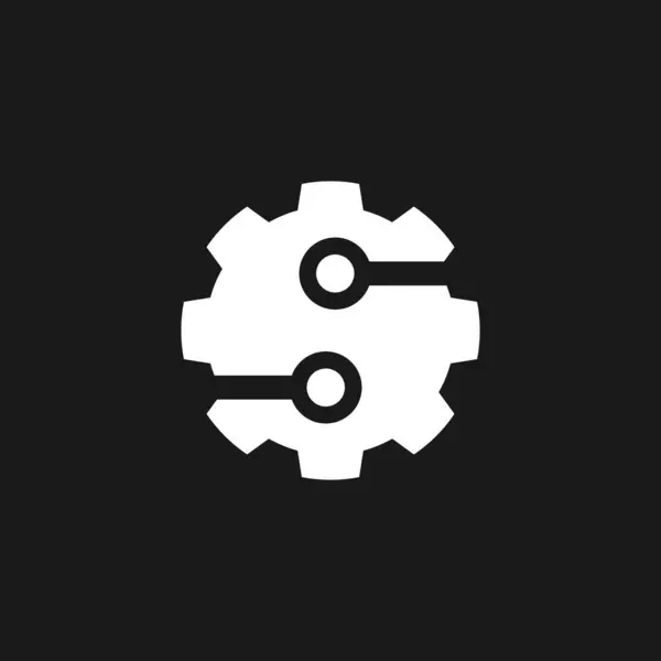 Logo Vektorová Šablona Business Technology — Stockový vektor