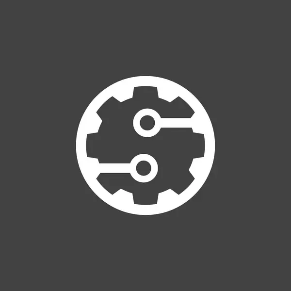 Бізнес Технологій Логотипу Векторні Шаблони Ілюстрації — стоковий вектор