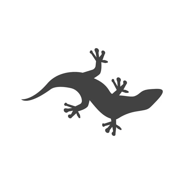 Символический Вектор Логотипа Ящерицы — стоковый вектор