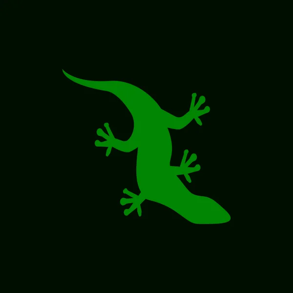 Символический Вектор Логотипа Ящерицы — стоковый вектор