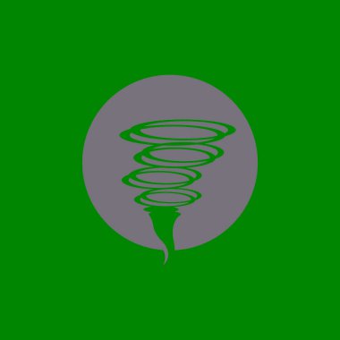 Tornado logosu vektör illüstrasyon tasarımı