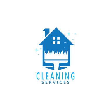 Ev Servisi Logo Şablonu Temizleniyor