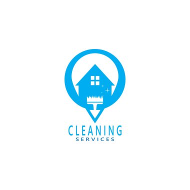 Ev Servisi Logo Şablonu Temizleniyor