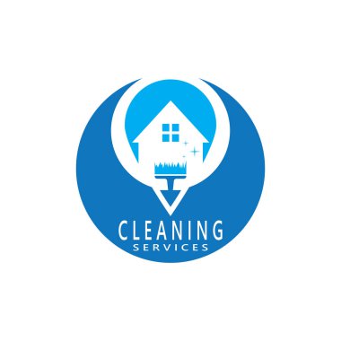 Ev Servisi Logo Şablonu Temizleniyor