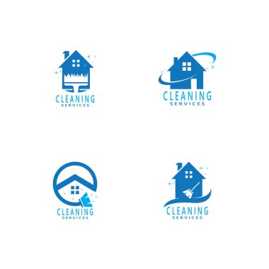 Ev Servisi Logo Şablonu Temizleniyor