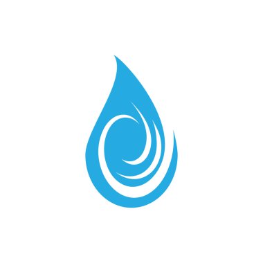 su damlası Logo Şablonu vektör çizimi tasarımı