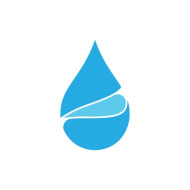 su damlası Logo Şablonu vektör çizimi tasarımı