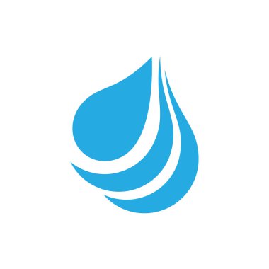 su damlası Logo Şablonu vektör çizimi tasarımı