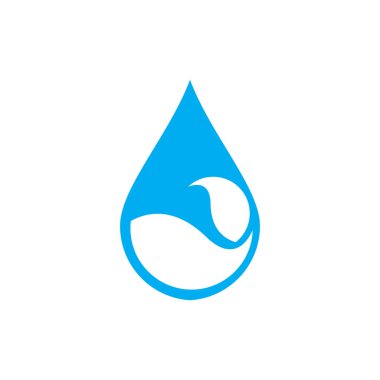 su damlası Logo Şablonu vektör çizimi tasarımı
