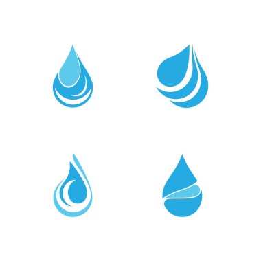 su damlası Logo Şablonu vektör çizimi tasarımı