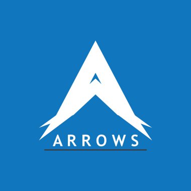 İş Okları Simgesi ve Sembol Şablonu