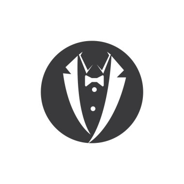 Smokin Adam İşletme Logosu Şablonu İllüstrasyonu