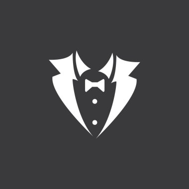 Smokin Adam İşletme Logosu Şablonu İllüstrasyonu