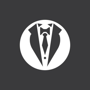 Smokin Adam İşletme Logosu Şablonu İllüstrasyonu