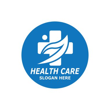 Sağlık Hizmeti Teknolojisi Sembolü Vektör Şablonu İllüstrasyonu