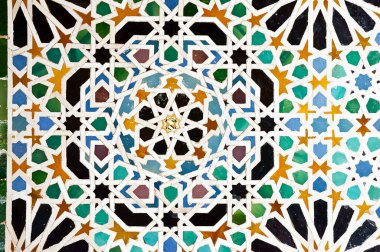 seramik fayans ALhambra, Granada, İspanya