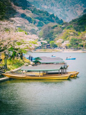 Baharda Arashiyama, Kyoto, Japonya