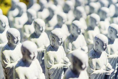 Japonya, Kamakura 'da bir tapınak.