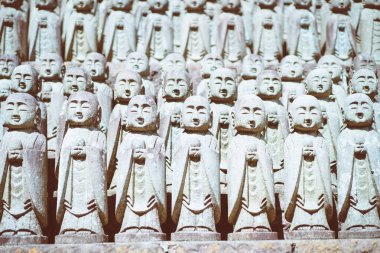 Japonya, Kamakura 'da bir tapınak.