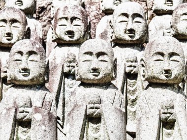 Japonya, Kamakura 'da bir tapınak.