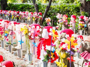 Tokyo, Japonya 'daki Zozoji Tapınağı