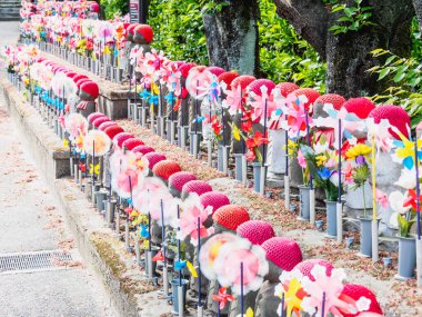 Tokyo, Japonya 'daki Zozoji Tapınağı