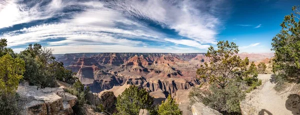 Panorama Grand Canyon Aizona Usa — Fotografia de Stock