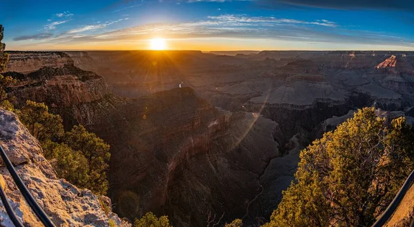 Sunset Grand Canyon Arizona Usa — Stockfoto