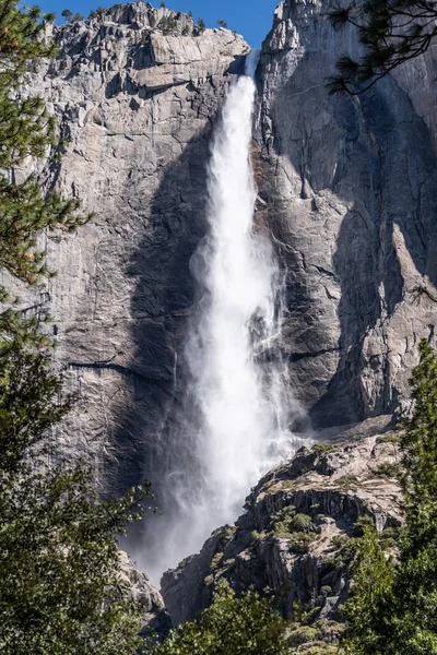 Upper Yosemite Falls California Usa — Foto Stock