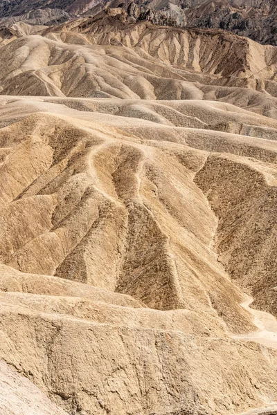 Rock Formations Zabriskie Point Death Valley National Park California Usa — стокове фото