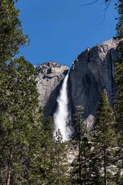 Upper Yosemite Falls California Usa — Zdjęcie stockowe