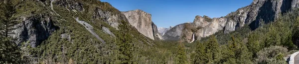 Tunnel View Scenic Point Yosemite National Park California Usa — Stock fotografie