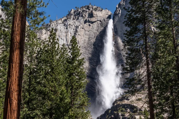 Upper Yosemite Falls California Usa — 스톡 사진